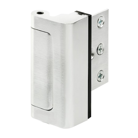 Prime-Line Door Reinforcement Lock, 3 in. Stop, Aluminum Construction, Aluminum U 11325